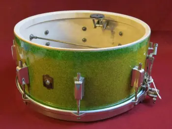 Leedy Green Sparkle Broadway Snare Drum - $499