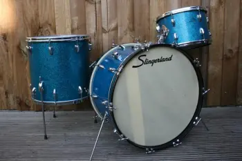 1956 / 59 Slingerland Gene Krupa Deluxe - Blu Sparkle