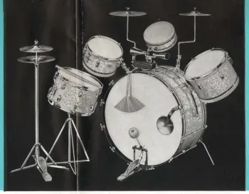 1940s Leedy hardware