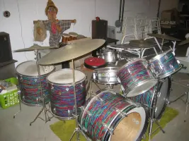 Psychedelic Red Ludwig Blue Note