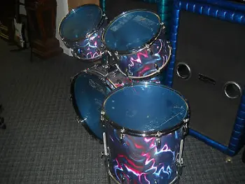 1970s Gretsch Peacock Satin Flame