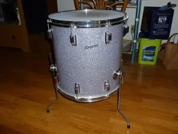 Rogers Silver Sparkle Drums Again