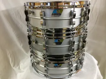 {3} Ludwig B/O badged Acrolites