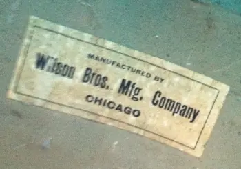 Wilson Bros info?