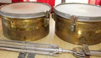 Cleaning Humberto Morales Timbales