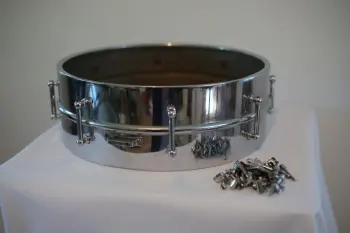 Vintage Premier 1920, 30s or 40s Brass DeLuxe Snare