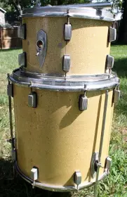 60s Trixon 16&quot; FT and 13&quot; tom w/arm