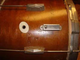 1940's oval Elkhart Indiana Badged drum