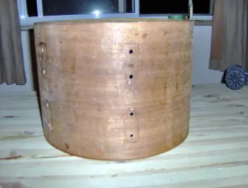 Drum Wrap Removal From a 3-ply Shell