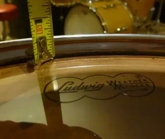 '61 Ludwig Super Classic BDP Snare 5.5x14