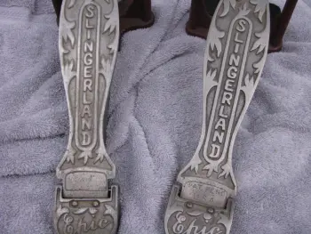 2 Slingerland Red Epic Bass Drum Pedals