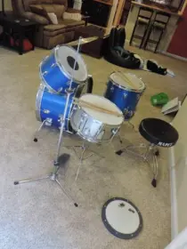 thoughts on these ludwig blue sparkles?