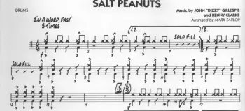 Is this hard? Salt Peanuts big band chart...