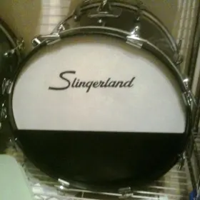 Slingerland Black Sparkle Pearl