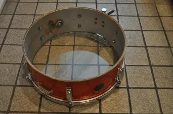 Vintage GRETSCH Tangerine Snare
