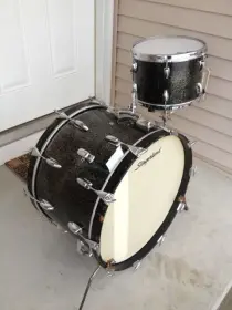 My Black Sparkle Slingerlands