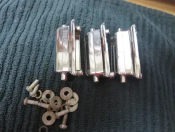 3 Rogers snare lugs