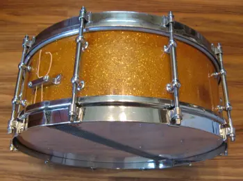 1930's Slingerland Sparkling Gold Artist Model
