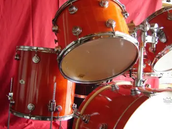 Preserving 60s Slingerland Kit Duco finish