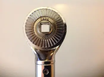 Bass mount cymbal arm.  Old Atlas?