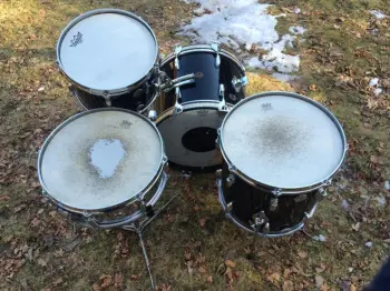 1960’s Gretsch Round Badge ‘Bop’ kit 12/14/18 -NOT conversion , THE REAL DEAL