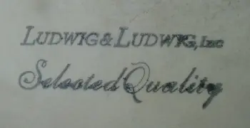 1935-36 LUDWIG &amp; LUDWIG 6.5 x 14 SILVER ANNIVERSARY BLACK BEAUTY