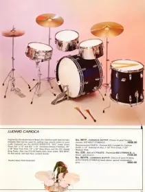 Ludwig Keystone badge Chrome Timbales