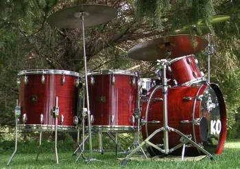 Wood Stained Drums