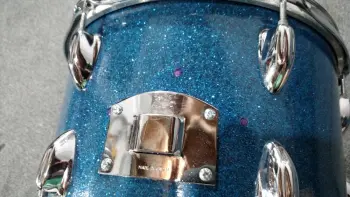 Blue Sparkle Round Badge Star Kit