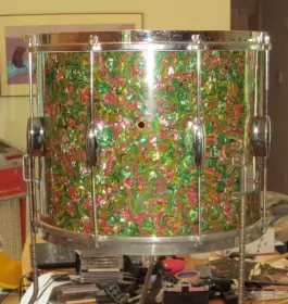 Finished my "Peacock" Slingerland project.