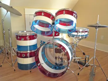 Vintage Ludwig Rainbow Vistalites