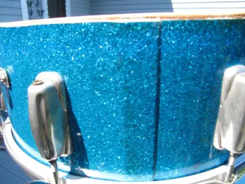 Radio King Super Krupa '56-'59 Solid Blue Sparkle 5.5x14