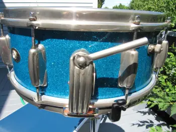 Radio King Super Krupa '56-'59 Solid Blue Sparkle 5.5x14