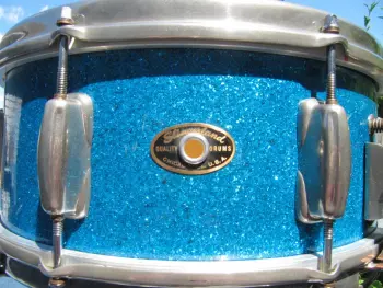 Radio King Super Krupa '56-'59 Solid Blue Sparkle 5.5x14