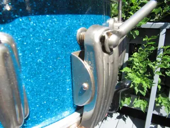 Radio King Super Krupa '56-'59 Solid Blue Sparkle 5.5x14