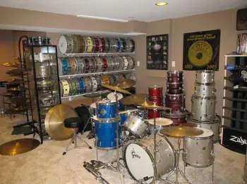 How do you display/store your drum collection?