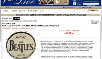Ringo's kit - auction listing
