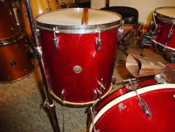 Gretsch toms and bass drum