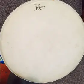 Rogers drum heads from 60s holiday kit (13 16 22)