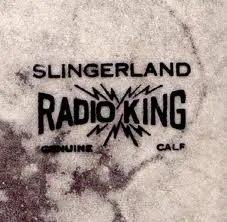 Late 40's Early 50's Radio King Bass Drum Logo