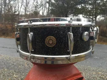 RARE Vintage 1960's Gretsch model # 4157 snare drum in beautiful Anniversary sparkle