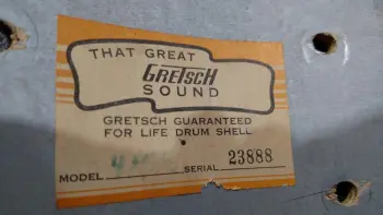 1970's Gretsch Chrome Over Wood Snare-A few questions....