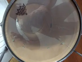 MIJ Red Sparkle 14x14 floor tom