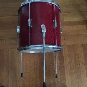 MIJ Red Sparkle 14x14 floor tom