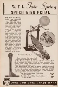 How old is this WFL SPeed King pedal?
