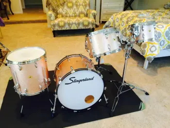 Slingerland Studio King Kit (Gibson Era) - Pink Champagne Finish
