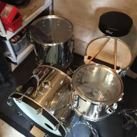 Found a Ludwig 14x22 stainless steel bass drum (finally)