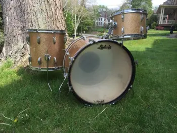 Ludwig Champagne Sparkle Downbeat 20x14 12x8 14x14