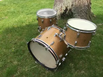 Ludwig Champagne Sparkle Downbeat 20x14 12x8 14x14