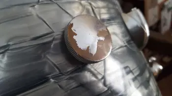 60's Gretsch kit - type of metal?